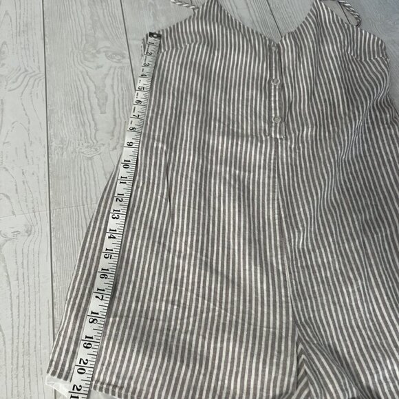 Gentle Fawn Linen Havana Stripe Romper - Picture 6 of 12